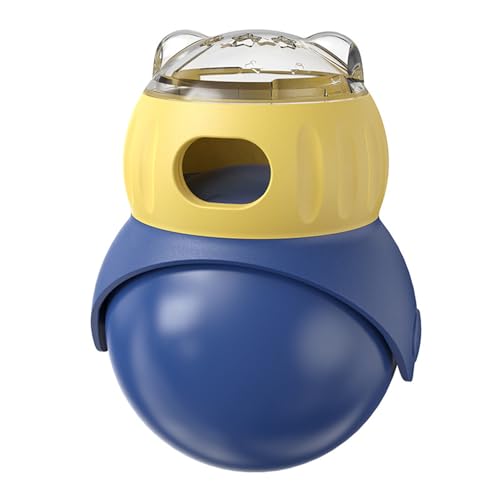 ZORESCOLEO Pet Slow Feeder Hundespielzeug, interaktiver Ball, auslaufendes Futter-Puzzle für geistige Stimulation, Tierfutterspender ZORESCOLEO Pet Slow Feeder Hundespielzeug, interaktiver Ball, auslaufendes Futter-Puzzle für geistige Stimulation, Tierfutterspender von ZORESCOLEO