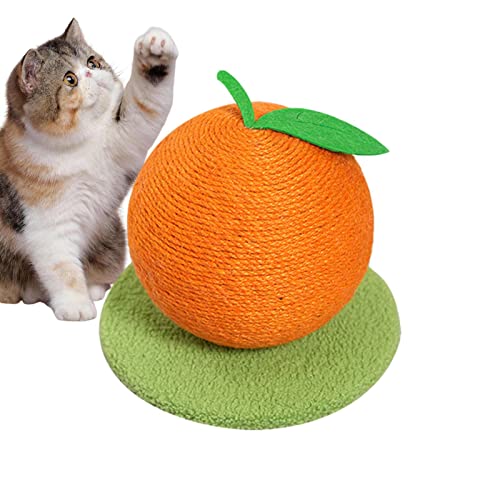 Kratzbäume für Indoor-Katzen | Obstform Katzenkratzbaum für Indoor-Katzen, 25,4 cm Katzenkratzbaum Sisal Kratzbäume Teppich Katzenkratzbaum für Kätzchen oder kleinere Katzen Zorq Kratzbäume für Indoor-Katzen | Obstform Katzenkratzbaum für Indoor-Katzen, 25,4 cm Katzenkratzbaum Sisal Kratzbäume Teppich Katzenkratzbaum für Kätzchen oder kleinere Katzen Zorq von ZORQ