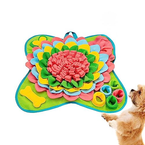 Sniffing Mat for Dogs, Puppy Sniffing Pad Anti-Slip, Interactive Feed Puzzle for Boredom, Pet Foraging Mat for Stress Release, Travel, Foraging Skills Zorq von ZORQ