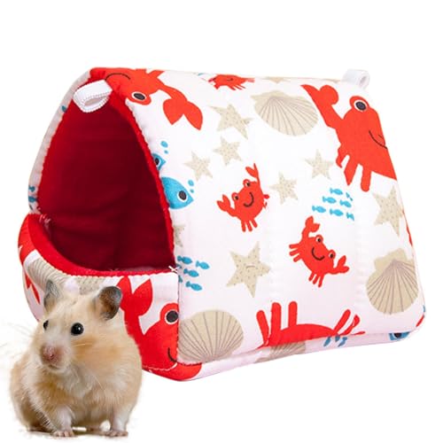 ZORQ Hamsternest,Kein Haarausfall, lustiges Haus für Kleintiere | Kleintierhaus für kleine Hamster, goldene Seidenbärenhamster, Mini-Igel, Zwerghamster, Meerschweinchen ZORQ Hamsternest,Kein Haarausfall, lustiges Haus für Kleintiere | Kleintierhaus für kleine Hamster, goldene Seidenbärenhamster, Mini-Igel, Zwerghamster, Meerschweinchen von ZORQ