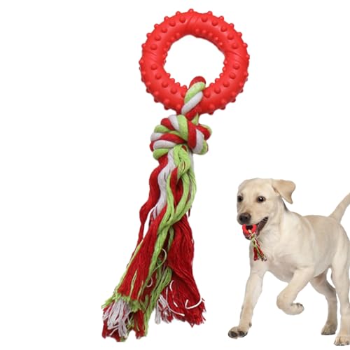 ZORQ Hundeseilspielzeug,Mundpflege-Kauseil für Hunde | Kauspielzeug in Lebensmittelqualität, weiches Hundespielzeug, zahnendes Welpenspielzeug für Training, Haustiere, Mundgesundheit von ZORQ