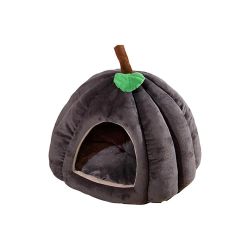 ZOUBAOQ 3D-Kürbis-Haustierhaus, halbgeschlossen, abnehmbarer Boden, weiche PP-Baumwolle, Herbst und warme Winterhütte, Hundevilla klein ZOUBAOQ 3D-Kürbis-Haustierhaus, halbgeschlossen, abnehmbarer Boden, weiche PP-Baumwolle, Herbst und warme Winterhütte, Hundevilla klein von ZOUBAOQ
