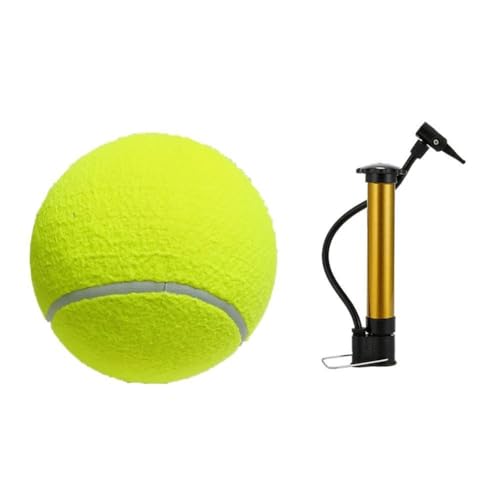 ZOUBAOQ Großer Tennisball-Wurfer für Haustiere, für drinnen und draußen, Jumbo-Sport, Mega, 24 cm, unzerbrechlich von ZOUBAOQ