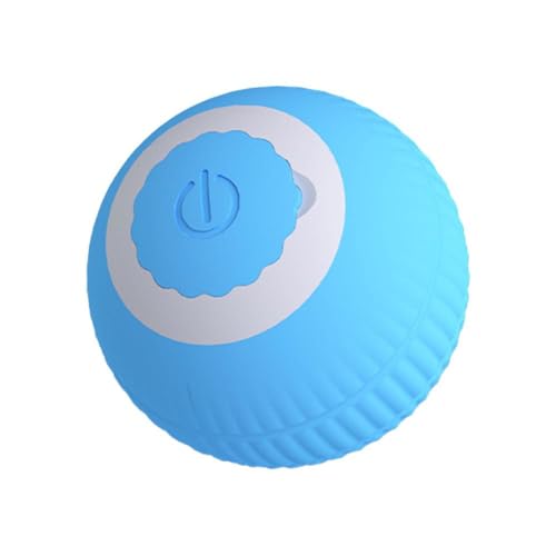 ZOUBAOQ Intelligentes interaktives Katzenspielzeug, Katzenspielzeug, automatisch bewegender Hüpfball für den Innenbereich, rotierender Self Type-C Ball, Recha von ZOUBAOQ