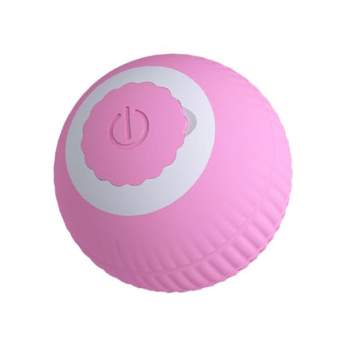 ZOUBAOQ Intelligentes interaktives Katzenspielzeug, Katzenspielzeug Automatisch Bewegender Hüpfball Typ-C Selbstball, Für Innen Rotierende Recha von ZOUBAOQ