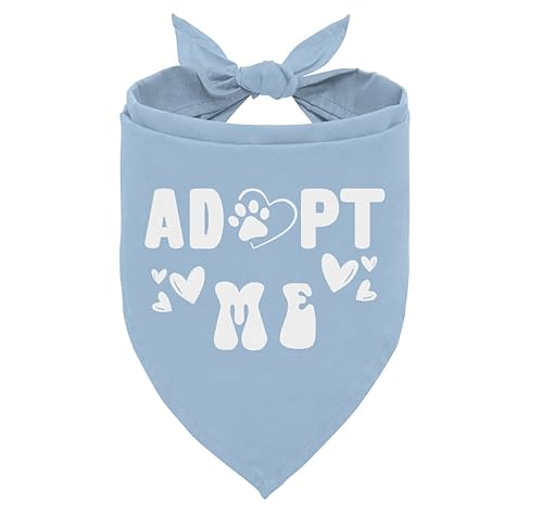 Adopt me Halstücher für Hunde, Babyblau, Hundehalstuch, Haustier-Hundeschal, Dreieckschal, lustiges süßes Hundehalstuch, Hundehalstuch für kleine, mittelgroße und große Hunde, Geschenk für Adopt me Halstücher für Hunde, Babyblau, Hundehalstuch, Haustier-Hundeschal, Dreieckschal, lustiges süßes Hundehalstuch, Hundehalstuch für kleine, mittelgroße und große Hunde, Geschenk für von ZPPRJF