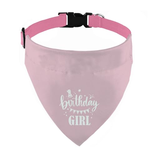 Geburtstags-Halstuch für Mädchen, mit verstellbarer Schnalle, Hunde-Geburtstagsparty-Zubehör, verstellbares Haustierhalsband mit Schnellverschluss-Schnalle für kleine, mittelgroße und große Haustiere Geburtstags-Halstuch für Mädchen, mit verstellbarer Schnalle, Hunde-Geburtstagsparty-Zubehör, verstellbares Haustierhalsband mit Schnellverschluss-Schnalle für kleine, mittelgroße und große Haustiere von ZPPRJF