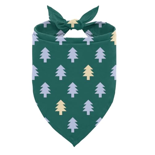 Weihnachts-Hundehalstuch, Pixel-Stil, Weihnachtsbaum-Druck, Haustier-Tuch, saisonale Festivals, Haustier-Tuch, verstellbar, bequem, Dreieckstuch für kleine und mittelgroße Hunde Weihnachts-Hundehalstuch, Pixel-Stil, Weihnachtsbaum-Druck, Haustier-Tuch, saisonale Festivals, Haustier-Tuch, verstellbar, bequem, Dreieckstuch für kleine und mittelgroße Hunde von ZPPRJF