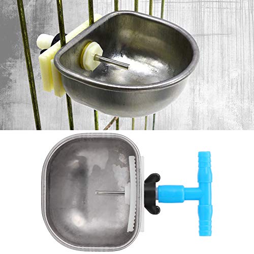 ZPSHYD Automatischer Trinker Edelstahl Automatische Kaninchen-Trinker Nippelschale 5er-Pack Große Tränke mit T-Anschluss ZPSHYD Automatischer Trinker Edelstahl Automatische Kaninchen-Trinker Nippelschale 5er-Pack Große Tränke mit T-Anschluss von ZPSHYD