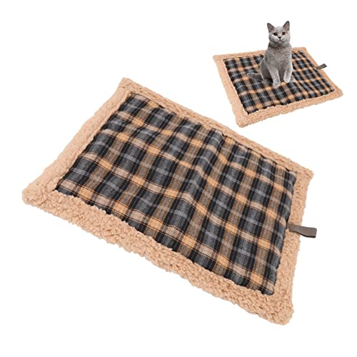 ZPSHYD Selbstwärmendes Haustierkissen, selbstwärmend, wasserdicht, waschbar, für Hunde und Katzen, weiches Plüsch, selbstheizend ZPSHYD Selbstwärmendes Haustierkissen, selbstwärmend, wasserdicht, waschbar, für Hunde und Katzen, weiches Plüsch, selbstheizend von ZPSHYD