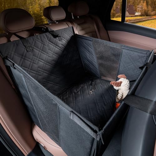 Großer Hunde-Autositz mit Verlängerung, abnehmbare weiche Schicht auf wasserdichter, rutschfester Rücksitz, Haustier-Tragetasche mit harten Seiten und Unterseite, ideal für aktive Hunde, passend für Großer Hunde-Autositz mit Verlängerung, abnehmbare weiche Schicht auf wasserdichter, rutschfester Rücksitz, Haustier-Tragetasche mit harten Seiten und Unterseite, ideal für aktive Hunde, passend für von ZQ