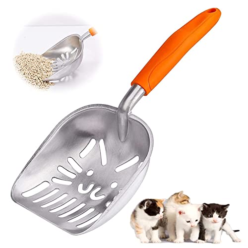 1 Stücke Katzenstreu Schaufel Langlebiger Streuschaufel Katzenklo Schaufel Katzenstreuschaufel Langlebig Metall Katzenstreuschaufel Aus Aluminiumlegierung Mit Gummi Langer Griff Für Haustier Katzen 1 Stücke Katzenstreu Schaufel Langlebiger Streuschaufel Katzenklo Schaufel Katzenstreuschaufel Langlebig Metall Katzenstreuschaufel Aus Aluminiumlegierung Mit Gummi Langer Griff Für Haustier Katzen von ZSDAGZNB