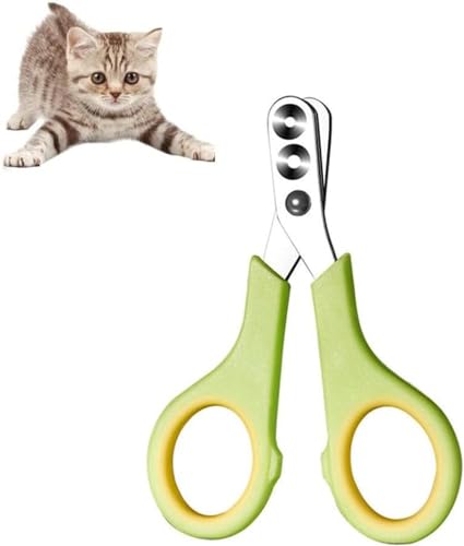 ZSENSO Effortless Pet Nail Clippers, Professional Pet Nail Clippers for Cat, Pets Trimmers Nail Clipper, Safe Cat Claw Cutters with Positioning Hole Pet Claw Cutting Tool (1PCS) von ZSENSO