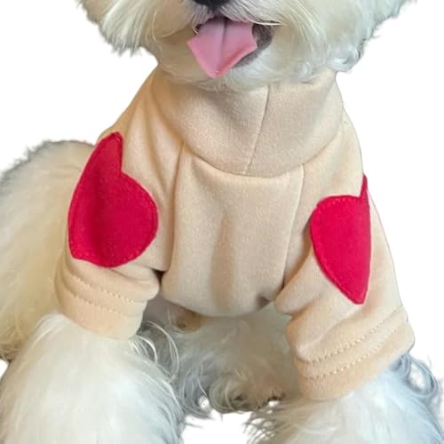 ZSHDTKWB Hundekleidung Fashion Pet Dog Bottoming Shirt Puppy Color Clothes Winter Teddy Warm Two Legged Clothing Pet Poodle-Khaki-l ZSHDTKWB Hundekleidung Fashion Pet Dog Bottoming Shirt Puppy Color Clothes Winter Teddy Warm Two Legged Clothing Pet Poodle-Khaki-l von ZSHDTKWB