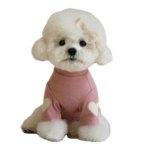 ZSHDTKWB Hundekleidung Fashion Pet Dog Bottoming Shirt Puppy Color Clothes Winter Teddy Warm Two Legged Clothing Pet Poodle-pink 1-m ZSHDTKWB Hundekleidung Fashion Pet Dog Bottoming Shirt Puppy Color Clothes Winter Teddy Warm Two Legged Clothing Pet Poodle-pink 1-m von ZSHDTKWB