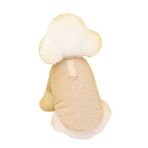 ZSHDTKWB Hundekleidung Winter Warmer Hundpullover Für Kleine Hunde Plüsch Hund Kleidung Weiche Welpenmanteljacke Chihuahua Teddy Bicon Welpe-Khaki-l ZSHDTKWB Hundekleidung Winter Warmer Hundpullover Für Kleine Hunde Plüsch Hund Kleidung Weiche Welpenmanteljacke Chihuahua Teddy Bicon Welpe-Khaki-l von ZSHDTKWB