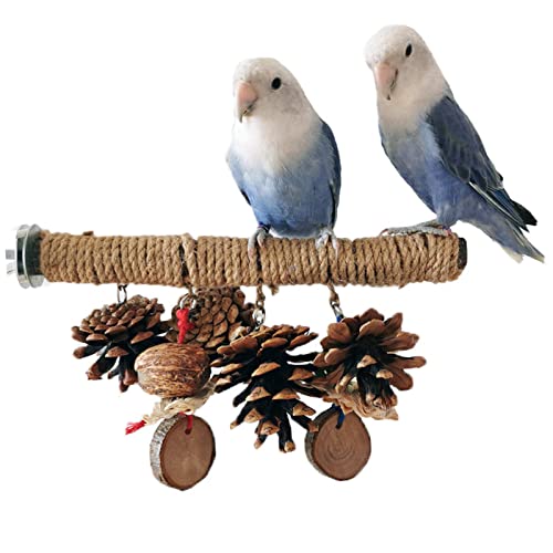 Papagei Beißspielzeug Papagei Vogel Kauspielzeug Käfig Spielzeug Papagei hängende Sitzstangen für Vögel Papagei Beißspielzeug Papagei Vogel Kauspielzeug Käfig Spielzeug Papagei hängende Sitzstangen für Vögel von ZSMJAER