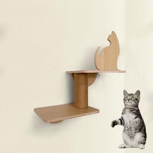Katzen-Plattform-Stufen, mehrschichtiger Katzenkletterturm, Wandmontage, 14 Stück Katzen-Plattform-Stufen, mehrschichtiger Katzenkletterturm, Wandmontage, 14 Stück von ZSXZCBDQ