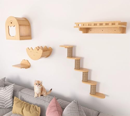 ZSXZCBDQ Sitzplattform Für Katzen, Bequemer Ruheplatz Für Katzen, Spielmöbel Für Haustiere(Package 3) ZSXZCBDQ Sitzplattform Für Katzen, Bequemer Ruheplatz Für Katzen, Spielmöbel Für Haustiere(Package 3) von ZSXZCBDQ