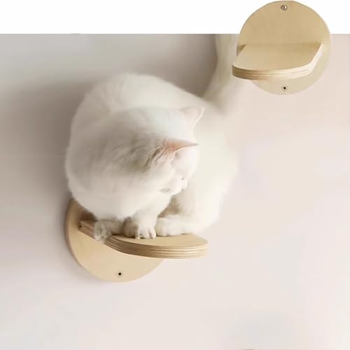 Wandmontiertes Möbelregal für Balkon, Gehweg, Treppe, Katze, Wandmontage, Möbelregal (Paket 2) von ZSXZCBDQ