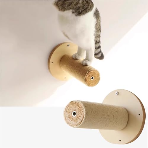 Wandmontiertes Möbelregal für Balkon, Gehweg, Treppe, Katze, Wandmontage, Möbelregal (Paket 3) von ZSXZCBDQ