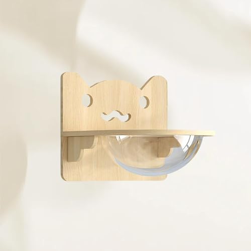 ZSXZCBDQ Katzenkletterwand Set, Katzenleiter, Katzenwandregale, Mehrzweck-Kätzchenmöbel, DIY-Katzenwand-Dschungel, Geeignet zum Klettern(40x40cm) von ZSXZCBDQ