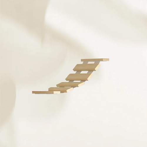 ZSXZCBDQ Katzenkletterwand Set, Katzenleiter, Katzenwandregale, Mehrzweck-Kätzchenmöbel, DIY-Katzenwand-Dschungel, Geeignet zum Klettern(60x18x1.5cm) von ZSXZCBDQ