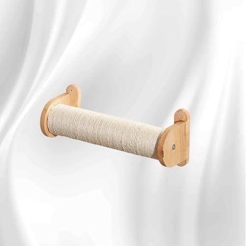 ZSXZCBDQ Katzenstufen Wand-kletterwand für Katzen – Katzenmöbel aus Gummibaumholz mit Einer Tragkraft von 20 Kg, 8 Individuelle Teile (Hängematten, Kratzbäume, Bett)(37 * 13 * 15) von ZSXZCBDQ