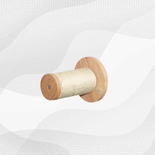 ZSXZCBDQ Katzenwand-Kletterset mit Waschbaren Betten – Katzenregale aus Naturholz, Belastbar Bis 20 Kg, 8 Kombinierbare Teile (Hängematten, Kratzbäume, Verstecke)(18 * 8 * 15) von ZSXZCBDQ