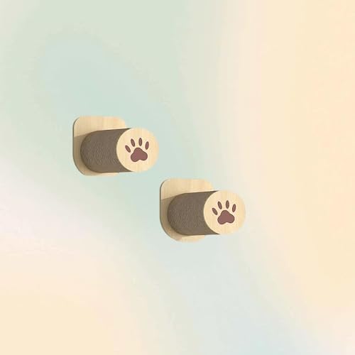ZSXZCBDQ Kratzwand für Katzen, Wandmontierte Katzenmöbel, mit Stufen, Leiter, Sprungplattformen, Kratzbäumen, Katzenwandmöbel für Wohnungskatzen(21x8.5cm) von ZSXZCBDQ