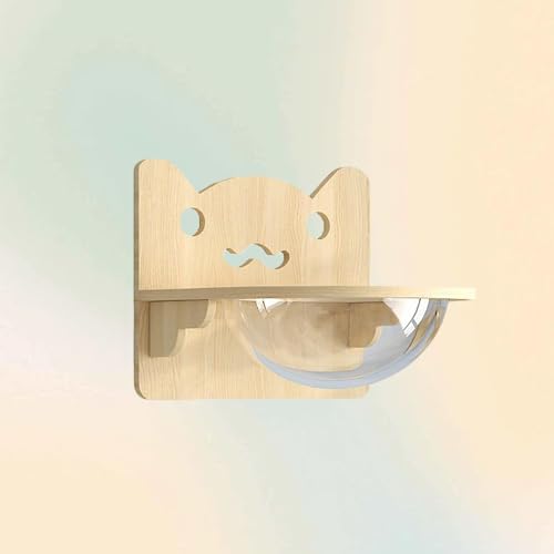 ZSXZCBDQ Kratzwand für Katzen, Wandmontierte Katzenmöbel, mit Stufen, Leiter, Sprungplattformen, Kratzbäumen, Katzenwandmöbel für Wohnungskatzen(40x40cm) von ZSXZCBDQ