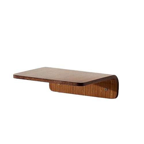 ZSXZCBDQ Wandmontiertes Katzenklettergerüst aus Holz, Mehrstöckiges Katzenmöbel f Hauskatzen – U-förmiger Kratzbaum, L-förmige und Gebogene Sprungplattformen, Sisalbrett(29 * 29 * 9cm) von ZSXZCBDQ