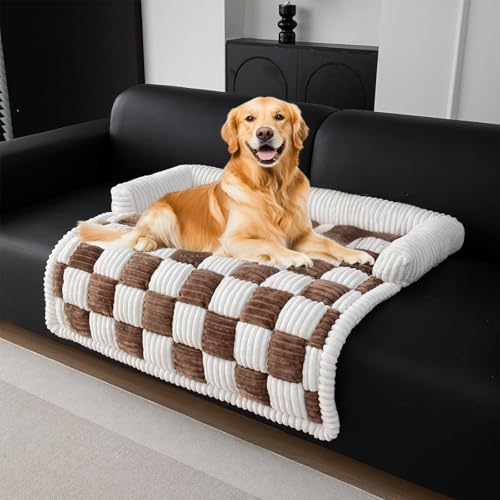 Hundebett Flauschig Hundedecke Plüsch Hundebetten Gemüylicher Hundekorb Waschbar Flauschiger Dicke Katzenbett Rutschfest Hundesofa überzug für Kleine & Mittel Große Hunde Katzen (Dark Kaffee, M) Hundebett Flauschig Hundedecke Plüsch Hundebetten Gemüylicher Hundekorb Waschbar Flauschiger Dicke Katzenbett Rutschfest Hundesofa überzug für Kleine & Mittel Große Hunde Katzen (Dark Kaffee, M) von ZTZHYZR