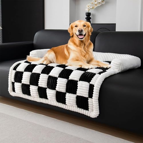 ZTZHYZR Hundebett Flauschig Hundedecke Plüsch Hundebetten Gemüylicher Hundekorb Waschbar Flauschiger Dicke Katzenbett rutschfest Hundesofa überzug für Kleine & Mittel Große Hunde Katzen (Schwarz, S) ZTZHYZR Hundebett Flauschig Hundedecke Plüsch Hundebetten Gemüylicher Hundekorb Waschbar Flauschiger Dicke Katzenbett rutschfest Hundesofa überzug für Kleine & Mittel Große Hunde Katzen (Schwarz, S) von ZTZHYZR