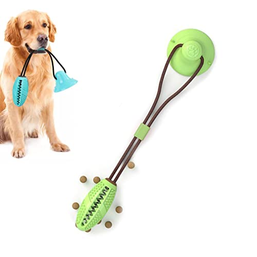 ZUICC Interaktives Futterspielzeug mit Saugnapf, Hundespielzeug mit Saugnapf Kauspielzeug Futterspielzeug für Hunde, Interaktiv Kauspielzeug, Hundespielzeug Zahnpflege (B) von ZUICC