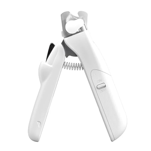 ZUJIABAO Hunde-Nagelschneider, Trimmer, LED-Licht, Kratz für professionelle sichere und sanfte Verhinderung von Splittern, kleiner Nagelschneider mit LED-Licht ZUJIABAO Hunde-Nagelschneider, Trimmer, LED-Licht, Kratz für professionelle sichere und sanfte Verhinderung von Splittern, kleiner Nagelschneider mit LED-Licht von ZUJIABAO