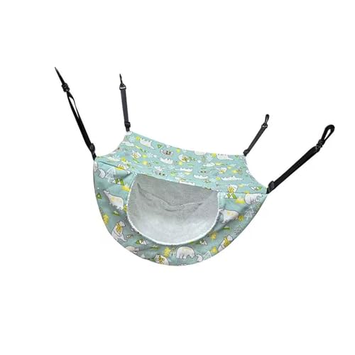 ZUJIABAO Mehrzweck-Hängematte für Haustiere, weiches Fleece, Leinen, bequemes Schlafbett für Kätzchen, Schaukel und Indoor-Unterhaltung, hängende Katzen-Hängematte ZUJIABAO Mehrzweck-Hängematte für Haustiere, weiches Fleece, Leinen, bequemes Schlafbett für Kätzchen, Schaukel und Indoor-Unterhaltung, hängende Katzen-Hängematte von ZUJIABAO