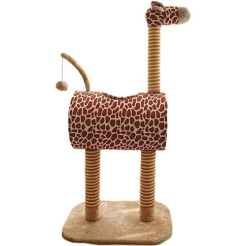 Kratzbaum Stabiler Katzenturm mit großer Plattform und natürlichen Sisal-Kratzbäumen. Katzenwohnung zum Spielen, Entspannen und Schlafen Stabil Kratzbaum Stabiler Katzenturm mit großer Plattform und natürlichen Sisal-Kratzbäumen. Katzenwohnung zum Spielen, Entspannen und Schlafen Stabil von ZUMAHA