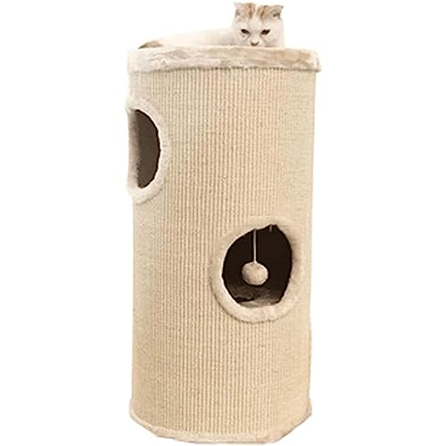 Neu Katzenturm, Thermisch geschlossener Kratzbaum, kleine Katzenwohnung, tragbares Design, Katzenklettergerüst für Haustiere im Innenbereich, Modern Neu Katzenturm, Thermisch geschlossener Kratzbaum, kleine Katzenwohnung, tragbares Design, Katzenklettergerüst für Haustiere im Innenbereich, Modern von ZUMAHA