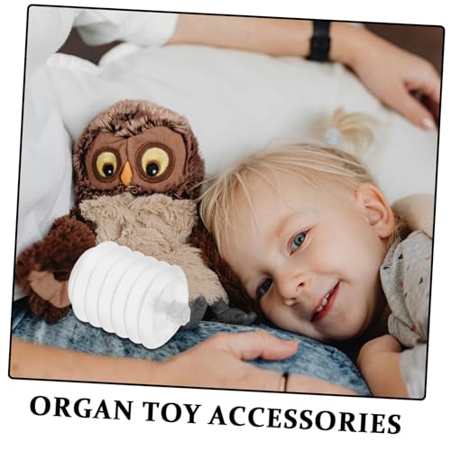 ZUNOXAZ 20 Stück Teiliges Kunststoff quietscher Ersatz für Hundespielzeug und Babyrasseln Passform Einfache Installation Langlebige Geräuschmacher für Haustier Kinderspielzeug von ZUNOXAZ