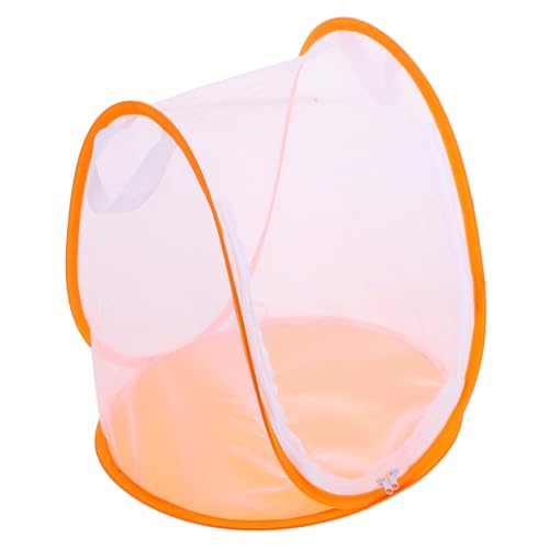 ZUNOXAZ Faltbarer Insektenkäfig aus Netz für Schmetterlingsgehege Belüftet mit Großem Reißverschluss für Beobachtung und Zucht von Schmetterlingen und Anderen Insekten von ZUNOXAZ