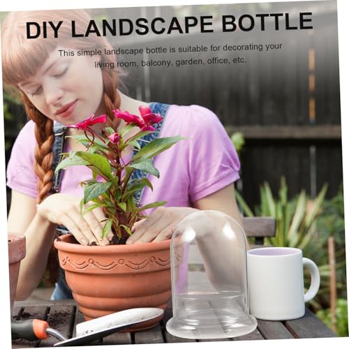 ZUNOXAZ Glaskuppel Terrarium Vase mit Großem Transparente Mikrolandschaft Flasche für Moos DIY Dekorative Tischdekoration Langlebiger Glasdisplay für Pflanzen und Blumen ZUNOXAZ Glaskuppel Terrarium Vase mit Großem Transparente Mikrolandschaft Flasche für Moos DIY Dekorative Tischdekoration Langlebiger Glasdisplay für Pflanzen und Blumen von ZUNOXAZ