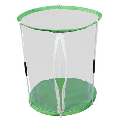 ZUNOXAZ Insektenbeobachtungs käfig Transparenter Atmungsaktiver Schmetterlingskäfig mit Stabilem Rundrahmen und Tragbar für Outdoor naturbeobachtung und Biologieunterricht ZUNOXAZ Insektenbeobachtungs käfig Transparenter Atmungsaktiver Schmetterlingskäfig mit Stabilem Rundrahmen und Tragbar für Outdoor naturbeobachtung und Biologieunterricht von ZUNOXAZ