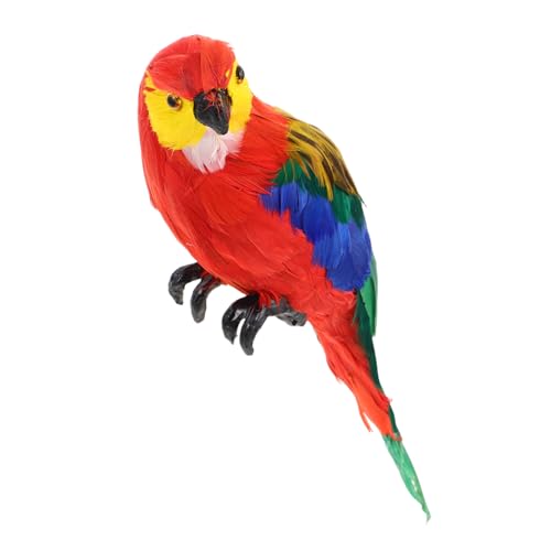ZUNOXAZ Künstliche Papagei Deko mit Weichen Bunten Federn Vielseitig für Fenster Garten und Weihnachtsbaum Farbenfrohes Lebensechtes Vogelornament für Heim und ZUNOXAZ Künstliche Papagei Deko mit Weichen Bunten Federn Vielseitig für Fenster Garten und Weihnachtsbaum Farbenfrohes Lebensechtes Vogelornament für Heim und von ZUNOXAZ