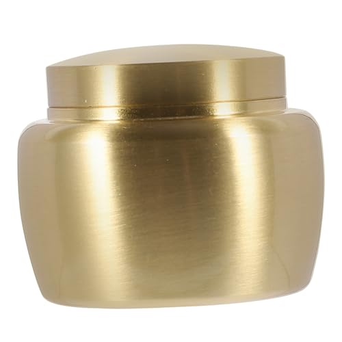 ZUNOXAZ Kupfer Dose Mini Luftdicht Versiegelt Aufbewahrungsbehälter für Räucherpulver und Tee Langlebiges Metall Kompakt mit Deckel Geeignet als Kleine Urne und Vorratsdose für Zuhause ZUNOXAZ Kupfer Dose Mini Luftdicht Versiegelt Aufbewahrungsbehälter für Räucherpulver und Tee Langlebiges Metall Kompakt mit Deckel Geeignet als Kleine Urne und Vorratsdose für Zuhause von ZUNOXAZ