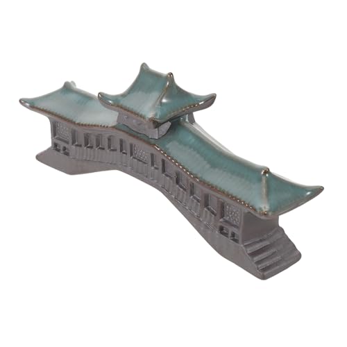 ZUNOXAZ Miniaturbrücke Für Dioramen Und Landschaftsaquarium-Ornament Brücke Für Aquarium Und Gartenwege Mikrolandschaftsdekoration Und Miniatur-gartenfiguren Zen-gartenstatue Für von ZUNOXAZ