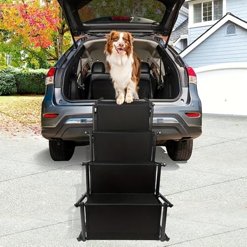 ZUOBYMBC Hundetreppe Auto für Citroen C5X, Klappbar Perfekte Einstiegshilfe Hund Auto-Rampe Hund,Hunderampen,Hundetreppen,Hundeleiter,80kg Tragkraft ZUOBYMBC Hundetreppe Auto für Citroen C5X, Klappbar Perfekte Einstiegshilfe Hund Auto-Rampe Hund,Hunderampen,Hundetreppen,Hundeleiter,80kg Tragkraft von ZUOBYMBC