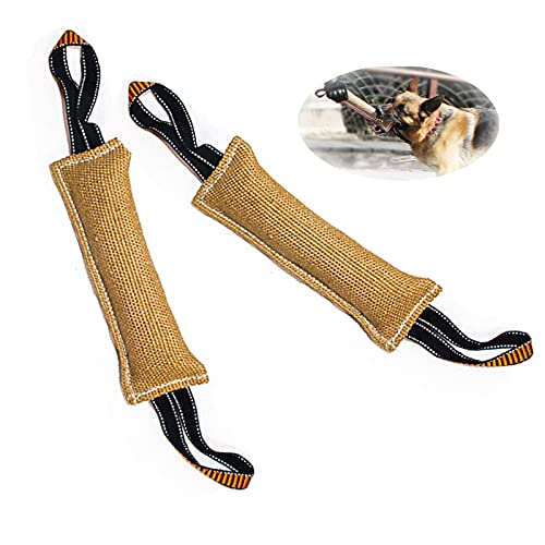 Beisswurst fr Hunde - Robustes Jute Hundespielzeug fr Training und Tauziehen, 2 Stck Beisswurst fr Hunde - Robustes Jute Hundespielzeug fr Training und Tauziehen, 2 Stck von ZUOMENDY18