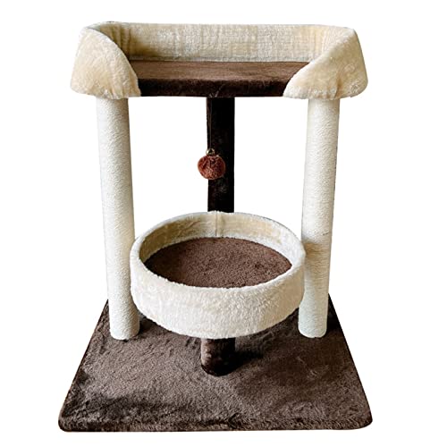 Kratzbaum beherbergt Frühling und Sommer, neues Haustier, Katze klettert, integrierter Rahmen, kratzfestes Sisal-Klauenspielzeug für Haustiere Warm as Ever Kratzbaum beherbergt Frühling und Sommer, neues Haustier, Katze klettert, integrierter Rahmen, kratzfestes Sisal-Klauenspielzeug für Haustiere Warm as Ever von ZURBAQD
