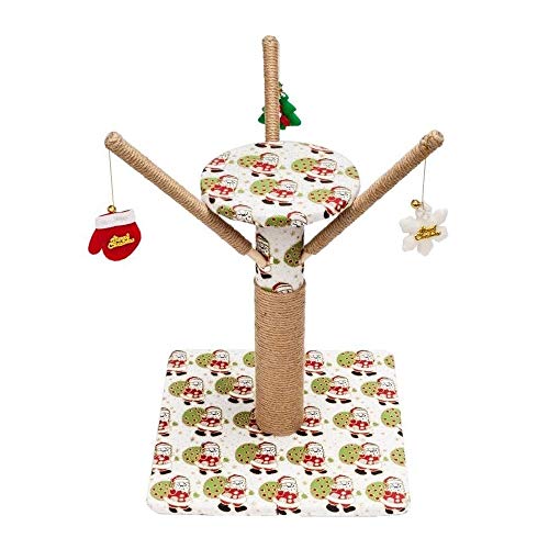 Kratzbaumhäuser, Weihnachtskatzen-Klettergerüst, steigender Turm, Spielzeug, Katzenschleifkrallen, Fangbrett, Spielzeug, Katzenunterhaltungsspiel, Spielzeug, Pfosten, Haustierspielhaus Warm as Ever Kratzbaumhäuser, Weihnachtskatzen-Klettergerüst, steigender Turm, Spielzeug, Katzenschleifkrallen, Fangbrett, Spielzeug, Katzenunterhaltungsspiel, Spielzeug, Pfosten, Haustierspielhaus Warm as Ever von ZURBAQD